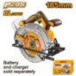 Sierra Circular 7-1/4" 20 V INGCO CSLI1851