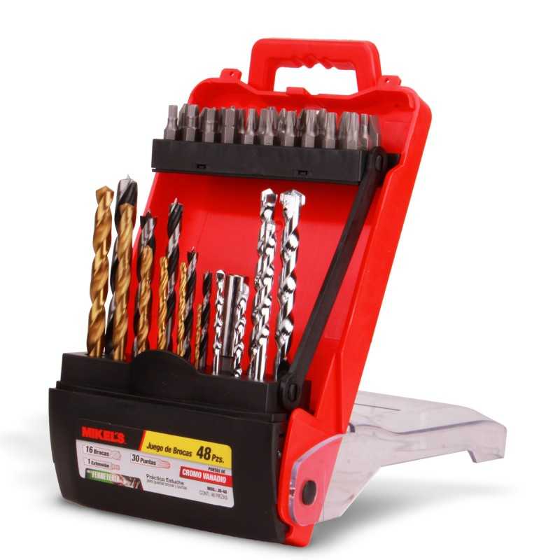 Brocas 48 Pzas MIKELS JB-48 MIK-JB-48 MIKELS Brocas 48 Pzas MIKELS JB-48 MIK-JB-48 MIKELS
