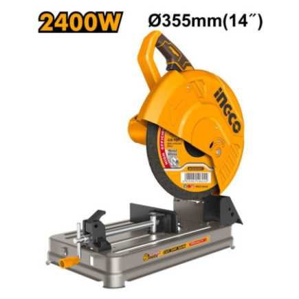 Cortadora de Metales 14" 2,400 W 3,900 rpm INGCO UCOS243558
