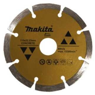 Disco De Diamante Segmentado 4 1/2" Para Concreto Makita D44270