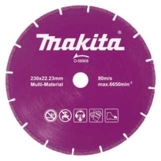 Disco De Diamante Segmentado Multimateriales 4 1/2" Makita D58883 1