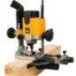 Router 1/2" y 1/4" 1,100 W 8,000-24,000 rpm con adaptador polvo DEWALT DW621