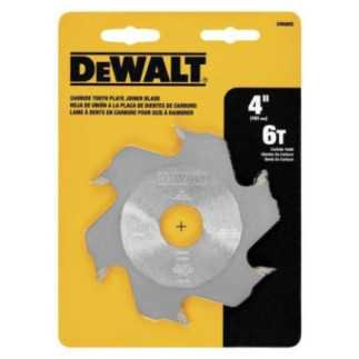 Cuchilla para ensambladora 4" 6 dientes DEWALT DW6805