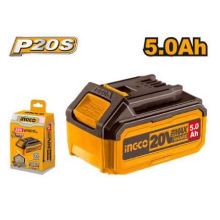 Batería 20 V 5.0 Ah Lithium-ion INGCO FBLI20031