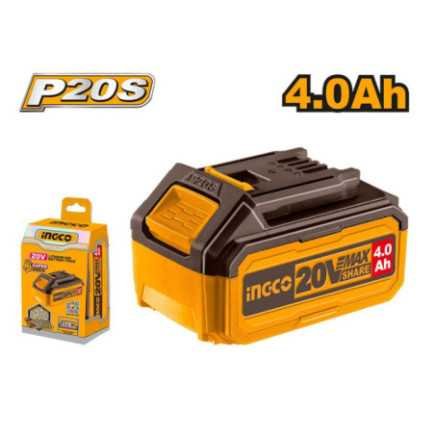 Batería 20 V 4.0 Ah Lithium-ion INGCO FBLI20021