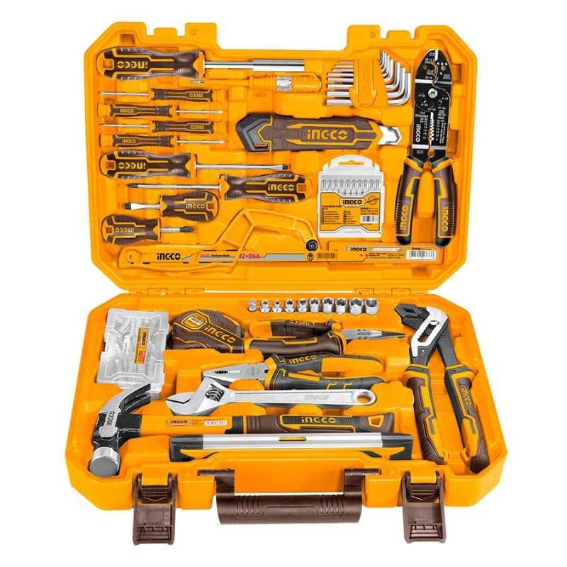 Herramientas manuales set 168 piezas variadas con estuche INGCO HKTHP21681 Herramientas manuales set 168 piezas variadas con estuche INGCO HKTHP21681