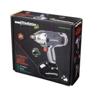 Llave de Impacto 1/2" 18V + batería 3A Gladiator LI8400/18C1