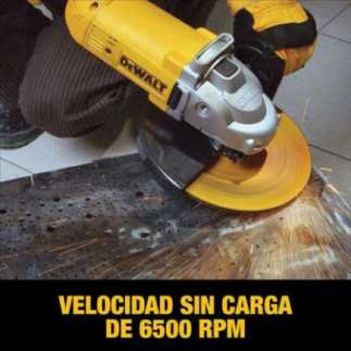 Esmeriladora Angular 9" 2,200 W 6,500 rpm DEWALT DWE490-B3