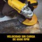 Esmeriladora Angular 9" 2,200 W 6,500 rpm DEWALT DWE490-B3