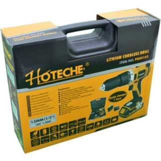 Taladro Inalambrico 13mm 2 Bat Ion-Litio Hoteche HPP800105