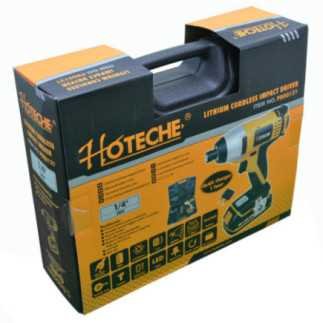 Llave De Impacto 20 Volts Con Accesorio Hoteche Hpp800121