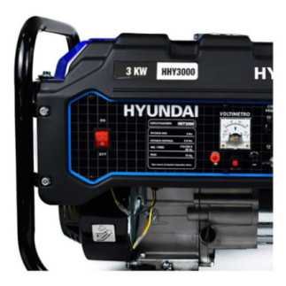 Generador A Gasolina 3,000 W 110-220 V Hyundai HHY3000