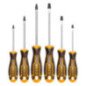 Desarmadores phillips y plana set 6 piezas INGCO HKSD0628
