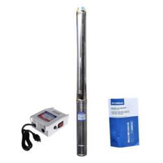 Bomba Sumergible 1 Hp Para Riego Agricola Descarga 1-1/4" 110V 60Hz Hyundai HYWP1030G