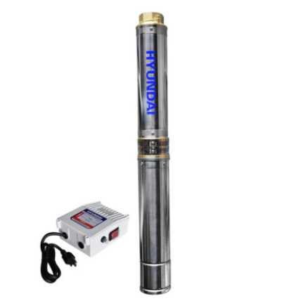 Bomba Sumergible 2 Hp Para Riego Agricola Descarga 2" 220 Volts 60Hz Hyundai HYWP2020G