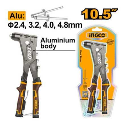 Remachadora Manual 10.5" INGCO HR105