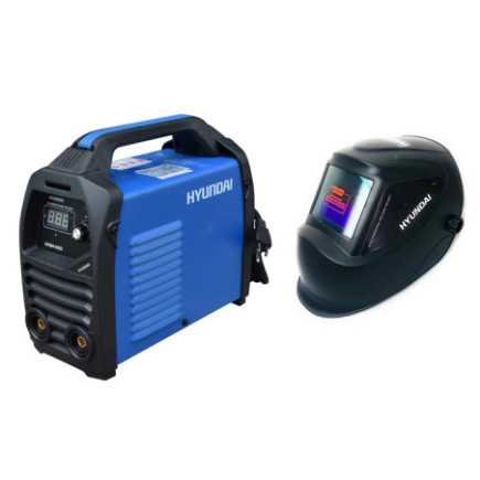 Soldadora 200 Amperes 110 Volts 50/60 Hz .6 Kva + Careta Hywh-350Fn Hyundai Hyu-Packsold9