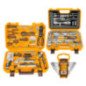 Combo estuche de herramientas manuales + dados + llaves INGCO