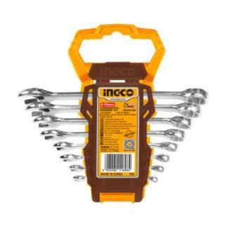 Combo estuche de herramientas manuales + dados + llaves INGCO