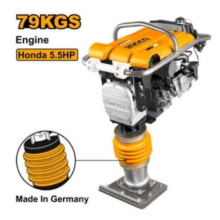 Bailarina Apisonadora a Gasolina 5.5 Hp 79 Kg Motor Honda INGCO GRT75-1