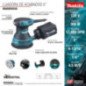 Lijadora Orbital 5" 300 W 12,000 rpm MAKITA BO5030 Lijadora Orbital 5" 300 W 12,000 rpm MAKITA BO5030