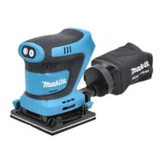 Lijadora 1/4 de hoja 18 V + 2 baterias 3 A + cargador MAKDBO481RFE