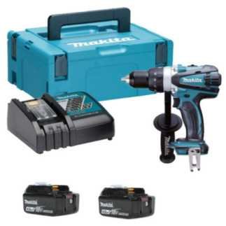 Taladro Atornillador Inalambrico 18 Volts Makita DDF458RMJ