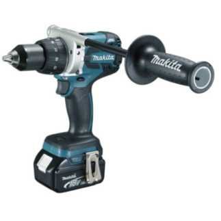 Rotomartillo 1/2" 18 V + 2 Baterías 3 A + Cargador MAKITA