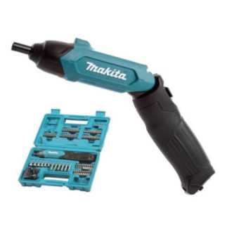 Atornillador 1/4" 3.6 V + 81 puntas + estuche MAKITA DF001DW