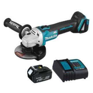 Esmeriladora Angular 4-1/2" 8.500 Rpm + Bateria 18V 5.0 Makdga4