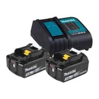 Combo caladora + esmeriladora 18 V BL + kit + rotomartillo