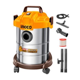 Aspiradora Húmedo y seco 12 L 800 W 110 V INGCO UVC14122