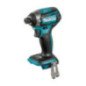 Atornillador de Impacto 1/4" 18 V BL + 2 baterías 3 A + estuche MAKITA DTD154RFE
