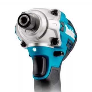 Atornillador de Impacto 1/4" 18 V + 2 baterías 1.5 A + estuche MAKITA DTD156SYE