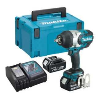 Llave De Impacto 1/2" 18 V 3 Vel 0 A 1,800-2,000-2,200 Ipm M/Bl Makita DTW1002RTJ