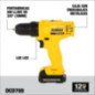 Taladro Atornillador Compacto 12 V Dewalt DCD700C2-B3