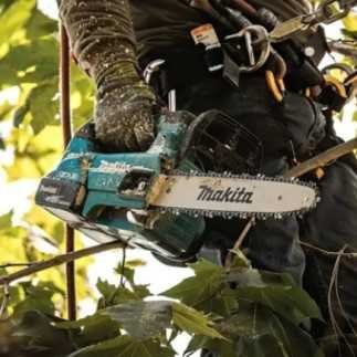 Electrosierra Inalambrica 16" v.v. 0 a 20 mps, m/BL  s/bat y carg, c/f MAKITA MAKDUC406Z