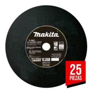 Disco Abrasivo Corte Metal 14" Juego de 25 piezas MAKE-1082725KIT