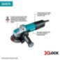 Esmeriladora Angular 4-1/2" X-LOCK 840 W + accesorios Makita ga4570Com