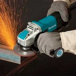 Esmeriladora Angular 4-1/2" X-LOCK 840 W + accesorios Makita ga4570Com