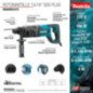 Rotomartillo SDS Plus 15/16" 780 W 2.3 J 0-4,500 gpm Mango en D MAKITA HR2475