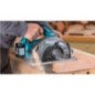 Sierra Circular 1/4" 40 V + 2 baterías 4 A + Makpac MAKITA HS003GM201