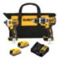 Combo Rotomartillo + Llave de Impacto 20 V BL DEWALT DCK287E2-B3