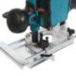 Router 1/4" 900 W 27,000 rpm + guía recta MAKITA RP0900 Router 1/4" 900 W 27,000 rpm + guía recta MAKITA RP0900