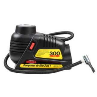 Mini Compresor De Aire 12 V 3 En 1 (300 Psi) MIKELS CA-31
