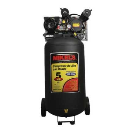 Compresor De Aire 5 Hp (190 Lts) MIKELS CA-5HP
