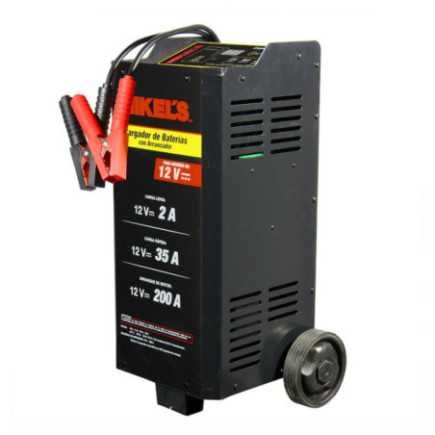 Cargador Baterías Con Arrancador (2/35/200 Amp) MIKELS CBA-200