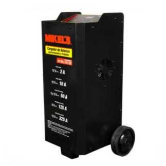 Cargador Baterías Arranc Probador Amperímetro 2/10/50/125/225 Amp MIKELS CBAP-225