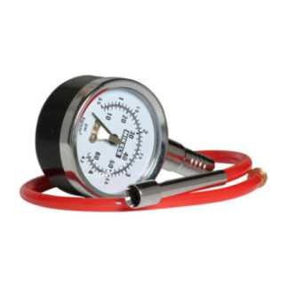 Calibrador De Carátula Profesional Hd Cromado Rango 0-160 Psi