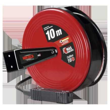 Carrete Con Extensión Eléctrica (10 M) MIKELS CEE-10